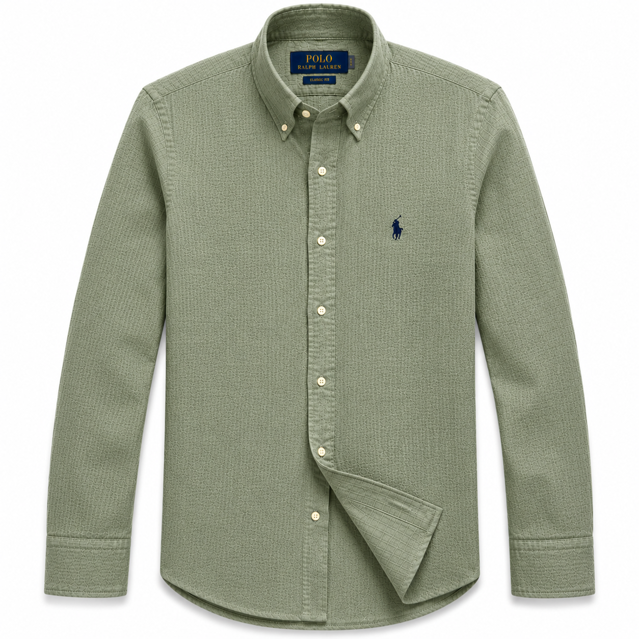 Men's Olive Linen Summer Shirt | SINGH & CO