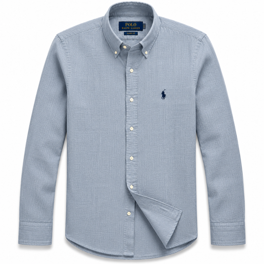 Men's Steel Linen Summer Shirt | SINGH & CO