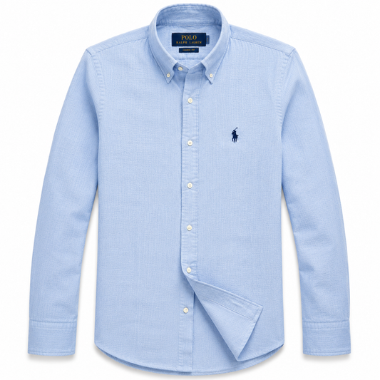 Men's Sky Linen Summer Shirt | SINGH & CO