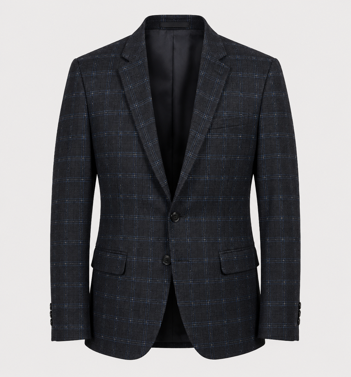 Men's Premium Tailored Check Blazer | SINGH & CO